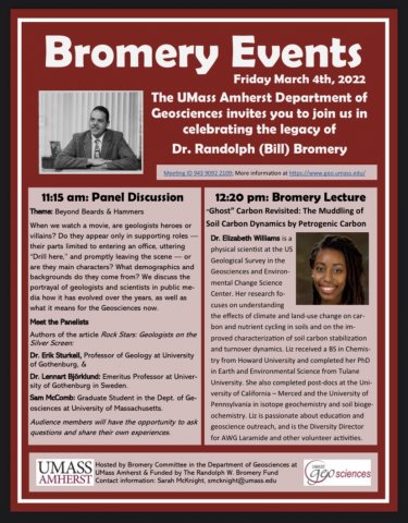 Flyer for event with information given here